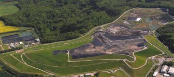 Landfill Ihlenberg, Largest Landfill in Europe, Selmsdorf, Germany